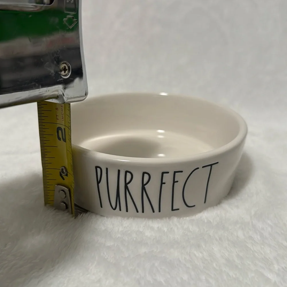 “Purrfect” Small Pet Bowl - Rae Dunn Artisan Collection by Magenta